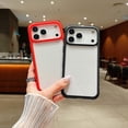 thumbnail image 4 of For iPhone 17 Pro Case TPU + PC Transparent Protective Phone Cover - Dark Purple, 4 of 5