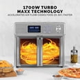 thumbnail image 2 of (Open Box) Kalorik 26 Quart Digital MAXX Air Fryer Oven AFO46045SS, 2 of 5