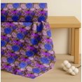 thumbnail image 4 of Soimoi Cotton Poplin Fabric Purple & Lavender Blue Flower Floral Decor Fabric Printed Yard 42 Inch Wide, 4 of 7