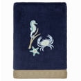 thumbnail image 2 of Authentic Hotel and Spa  Turkish Cotton Aaron 3PC Embellished Towel Set Marine, 2 of 5