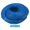 thumbnail image 3 of Uxcell Wicker Repair Kit, Round Synthetic Rattan Material Repair DIY Set, Blue, 3 of 5