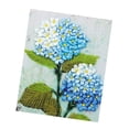 thumbnail image 1 of 1x s de de bricolaje Artesanía hecha , de flores, para decoración para hogar o artesanía en , tonos azules, - perfecl Kits de punto de cruz de la cinta, 1 of 8