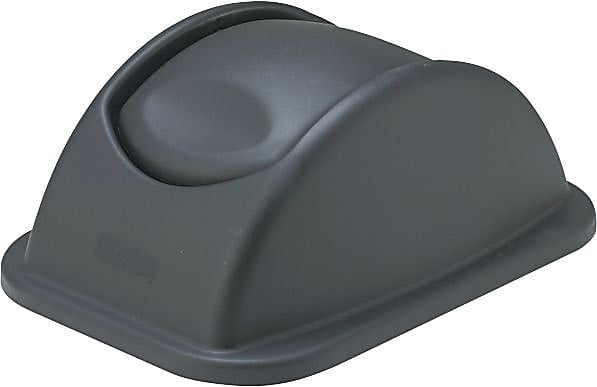 Rubbermaid Commercial 7 Gallon Garbage Can, Black