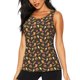 thumbnail image 1 of Balery Fast Food Camiseta sin mangas estampada ligera para mujer, tops de entrenamiento sin mangas, camisetas de yoga transpirables de secado rápido.-Medium, 1 of 7