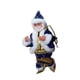 thumbnail image 3 of Santa Claus trepando con música Adorno navideño Decoración navideña Sube y baja Azul, 3 of 9