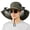 Army Green, variant on Solar Fan Hat,Solar Powered Fan Hat for Men Women,Wide Brim Sun Hat with 2 Solars Fan,2-in-1 Hands-Free Hats Fans