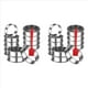thumbnail image 1 of Paquete 24 Anillos para Muffins Ingleses,Anillos para Bollos 3,15 Pulgadas,Anillos para Tarta Doble Laminado de Acero Inoxidable, Moldes para Anillos de PasteleríA para Cocinar, 1 of 5