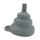 thumbnail image 5 of Embudo plegable de silicona Embudo para líquidos Accesorios para utensilios de cocina Embudo grande para enlatar de boca ancha Gris, 5 of 9