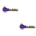 thumbnail image 2 of Yuarrent Colores brillantes DIY hecho a mano no es fácil de desvanecer línea de bordado cadena de lingotes para regalo de Navidad accesorio Púrpura profundoE3837 2piezas, 2 of 6