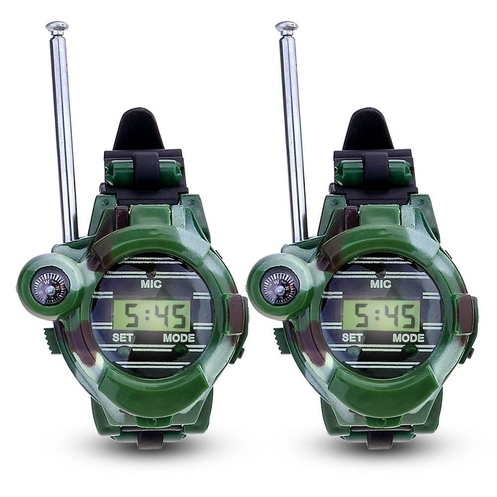 Walkie Talkie Para Niños YDI – 8 Canales, 150 M De Alcance, Linterna, 7 Funciones – Set De 2 Unidades
