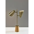 thumbnail image 6 of Adesso Josephine 24" 2-Light Adjustable Shade Antique Brass Table Lamp, 6 of 6