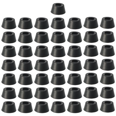 50 Pcs 10mm Chair Couch Furniture Leg Tips Rubber Feet Pads