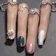 thumbnail image 3 of 2x de s falsos de ctica, modelo de s de ctica de manicura, trenamiento de uña uñas postizas de silicona, modelo de shamjiam dedos de práctica de arte de uñas, 3 of 9