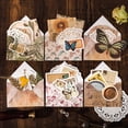 thumbnail image 2 of 100pcs/pack Vintage Collection Room Decorative Sticker Retro Plant Butterfly Scrapbooking Material Paper Label Diary Journal Planner, 2 of 6