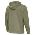 thumbnail image 3 of Men's Antigua Heather Olive Western Michigan Broncos Cloud Pullover Hoodie, 3 of 3