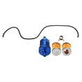 thumbnail image 4 of 8mm Motorbike CNC Aluminum Filter Element Reusabl Cleanable Fuel Filter Oil Line, 4 of 10