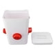 thumbnail image 4 of Comedero automático para pollos de 12 l, portátil, con 3 puertos de alimentación, para pollos y aves de corral., 4 of 14