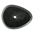 thumbnail image 2 of Anzzi Ls-Az8220 Twin 18-7/8" Oval Natural Stone Vessel Bathroom Sink - Black, 2 of 4