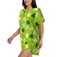 thumbnail image 2 of Xecao St Patrick's Day7 print Swimsuit for women, Summer-ready, sporty style.Quick-dry fabric. Many sizes & colors., 2 of 9