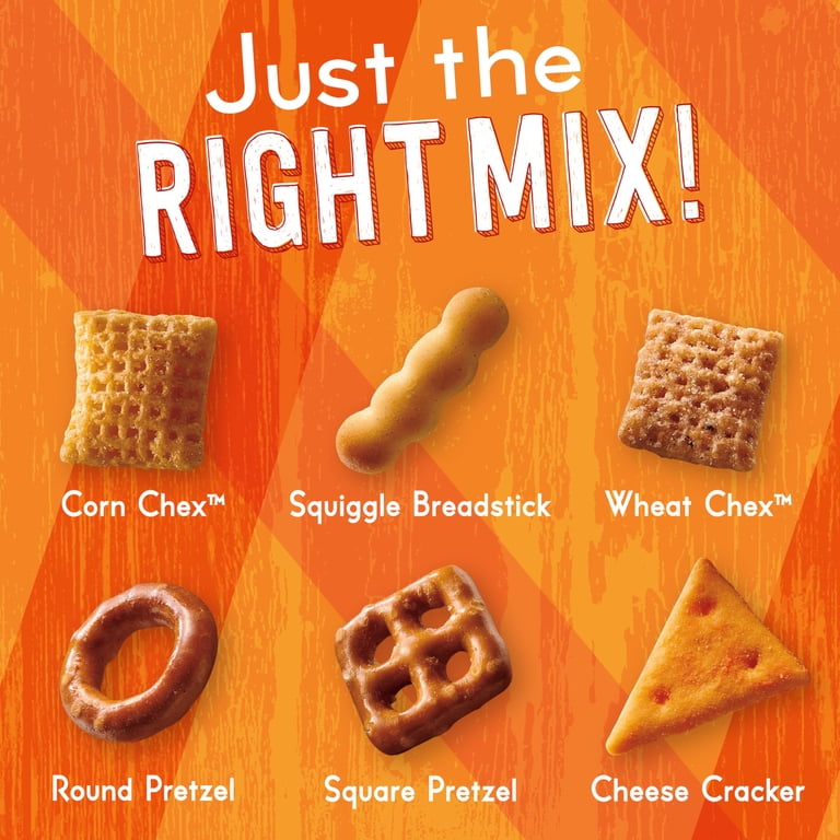 ちゃちゃセット割 Chex Mix Cheddar Savory Snack Mix 8 oz (Pack of 10) - Walmart.com