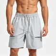 thumbnail image 4 of Aimik Mens Athletic Shorts Elastic Waist Mens Sport Shorts Summer Quick Dry Active Shorts for Running or Workout, 4 of 5