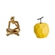 thumbnail image 1 of Escultura De Porcelana Abstracta De Pensador De Frutas, Estatua Decorativa, Adorno Para Mesa, Sala De Estar, Estantería De Oficina, Estantería Geométrica Coleccionable, Decoración De, 1 of 8