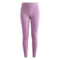 thumbnail image 7 of Mifsaly Womens High Waisted Leggings Thermal Underwear Pants Comfortable Stretch Athletic Tights Purple,XXL, 7 of 7