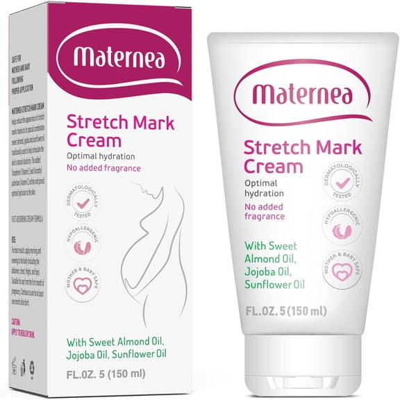 Maternea Stretch Mark Cream - Provides optimal skin hydration and improves its appearance. (150 ml)