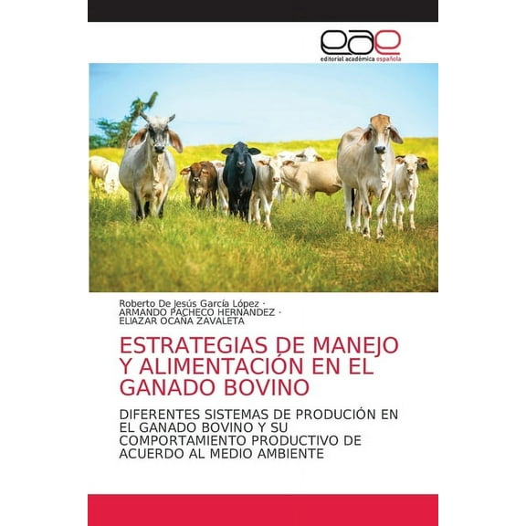 Estrategias de Manejo Y Alimentación En El Ganado Bovino (Paperback)