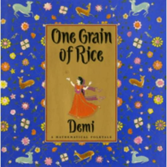 Pre-Owned One Grain of Rice: A Mathematical Folktale (Hardcover 9780590939980) by Demi