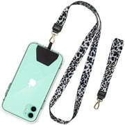 SHANSHUI Phone Lanyard, Neck Strap and Wrist Tether Key Chain Holder Universal Phone Case Anchor for Protection