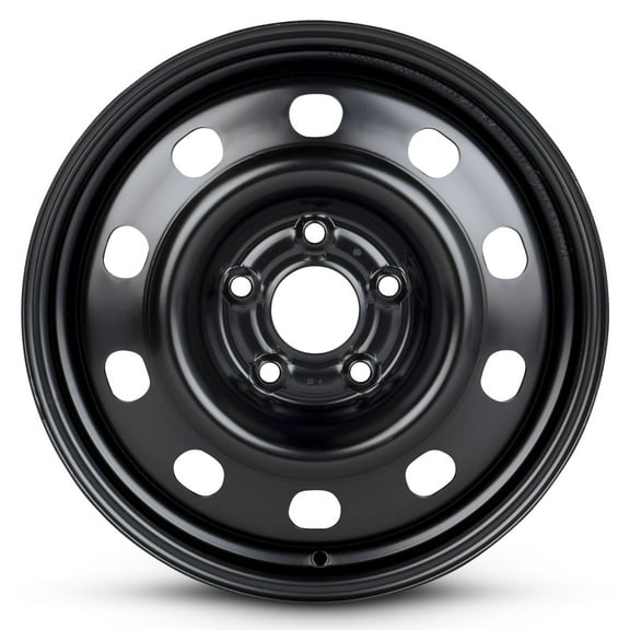 For 2013-2020 Dodge Journey 17 Inch Painted Black Rim - OE Direct Replacement - Road Ready Car Wheel