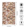 thumbnail image 2 of Pofeuu Colorful Seashells Print Hand Towel 27.5" x 16" Soft Absorbent Towel for Bathroom SPA Gym Hotel, 2 of 6