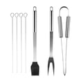 thumbnail image 1 of GROWTH TANK BBQ Grill Tool Set Fork Skewers Barbecue Grilling Kitchen Utensils Tools Kit 7PCS, 1 of 9