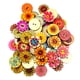 thumbnail image 1 of 200 Piezas Colores Mezclados Botones De 2 Agujeros Botón Decorativo, 1 of 9