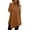 Brown, variant on EDFBUYKRS Striped Long Sleeve Shirts for Women Crewneck Tunic Tops Color Block Blouses Fall Pullover S