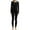 Black, variant on Aoochasliysweat Suits for Womens 2 Piece Ladies Tight Round Neck Cotton Wool Thermal Underwear Pure Cotton Autumn Clothes and Trousers Two-piece Set