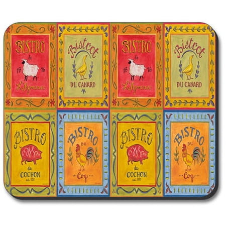 Art Plates Mouse Pad - Bistro Signs price history on PriceWatchPro