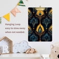 thumbnail image 4 of FORMRS Acrylic Clipboard with Low Profile Clip Standard A4 Letter Size, 12.5" x 9", Navy Blue Art Pattern, 4 of 8