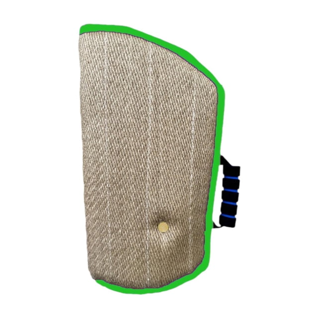 Funda protectora para mordeduras de perro, práctica, suministros para mascotas, funda para brazo de entrenamiento para perros, protección para brazos, borde verde