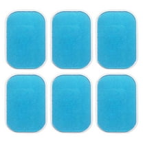6Pcs Abs Stimulator Gel Pads Replacement Suitable for All Abdominal Belts for Effective Muscle Toning