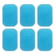 thumbnail image 1 of 6 almohadillas de gel para estimulador abdominal Ab Trainer, láminas de gel de repuesto, almohadillas de gel para todos los cinturones abdominales, tonificador muscular, 1 of 8