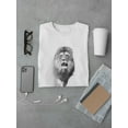 thumbnail image 3 of Great African Lion Art Tee Men's -Image by Shutterstock, 3 of 4