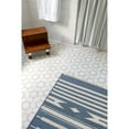 thumbnail image 5 of Momeni Erin Gates by  Thompson Billings Hand Woven Wool Area Rug Blue 2'3" X 8' Runner 8' Runner Runner, Indoor, Handmade Runner, Rectangle, 5 of 5
