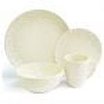 American Atelier Bianca Cream 16-Piece Dinnerware Set