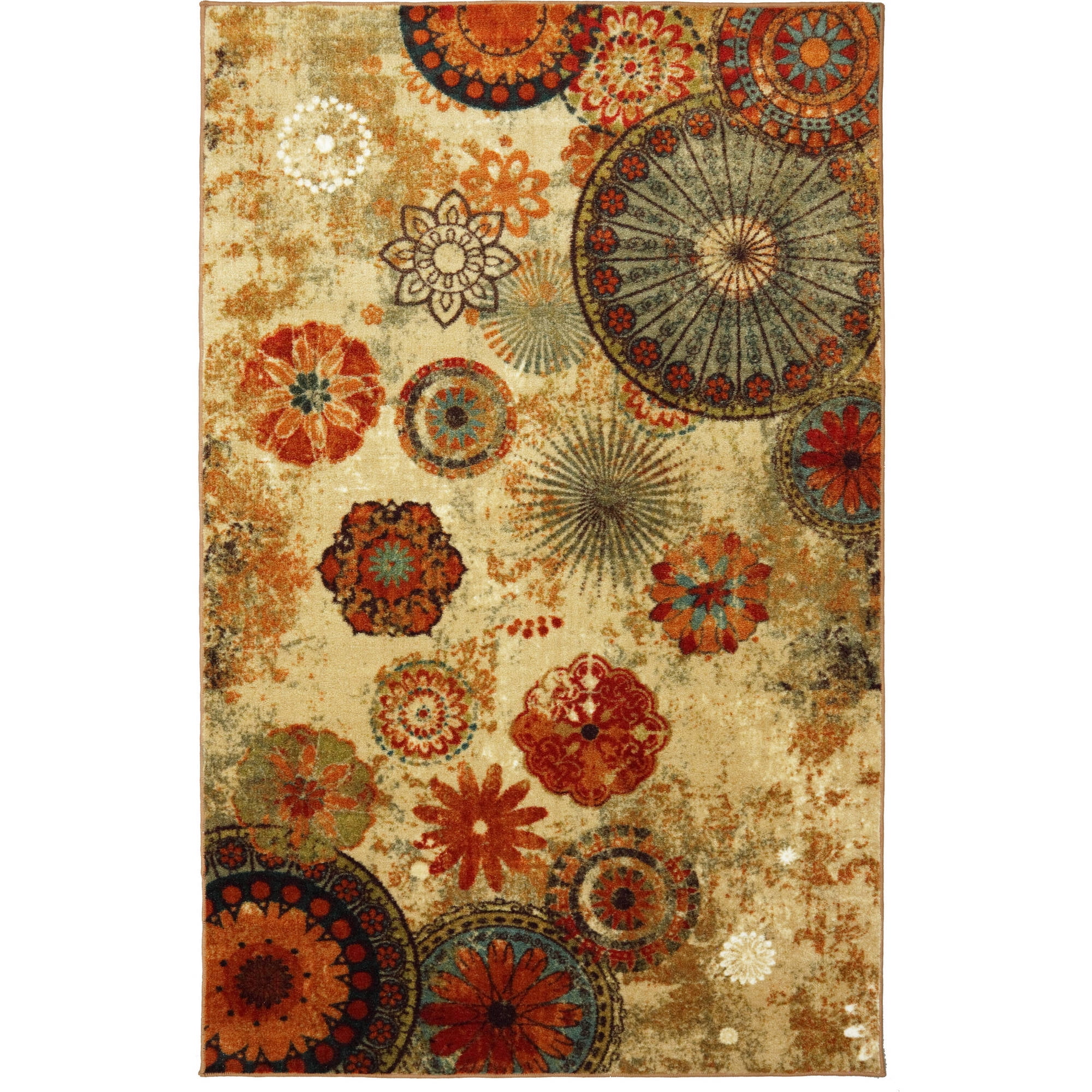 Better Homes and Gardens Floral Suzani Outdoor Rug - Walmart.com