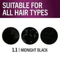 thumbnail image 5 of Schwarzkopf Keratin Hair Dye 1.1 Midnight Black, Permanent Hair Color, 1 Use, 5 of 11