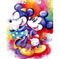thumbnail image 2 of Cuadros Decorativos DIY diamante pintura 5D Mickey Mouse completo redondo diamante mosaico arte Ndcxsfigh Nuevos Originales, 2 of 9