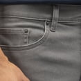 thumbnail image 5 of Jachs NY Men's Classic 5-Pocket Cotton Stretch-Straight Leg Denim Jean Pant (Gray, 30W x 30L), 5 of 6
