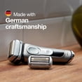 thumbnail image 5 of Series 9 92S Tête de Remplacement pour Rasoir Électrique Braun, Cassette de Remplacement pour Grille et Coupeur Compatible avec Rasoirs Électriques Braun Series 9 9290cc, 9291cc, 9370cc, 9293s, 9385cc (Argent), 5 of 5